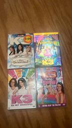 4 x k3 dvd met Karen,Kristel en Josje, Ophalen of Verzenden, Gebruikt, Film