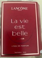 Lancome, proefje, La vie est belle, Ophalen of Verzenden, Nieuw