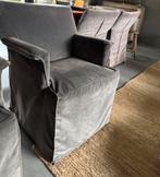 6 Enorm comfort! Design Fauteuils Velvet Topkwaliteit Hoffz, Ophalen, Hout