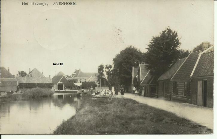 Avenhorn, Verzamelen, Ansichtkaarten | Nederland, Gelopen, Noord-Holland, Voor 1920, Verzenden