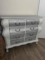 Brocante ladenkast, Huis en Inrichting, Kasten | Ladekasten, Ophalen, 50 tot 100 cm, Zo goed als nieuw, 3 of 4 laden