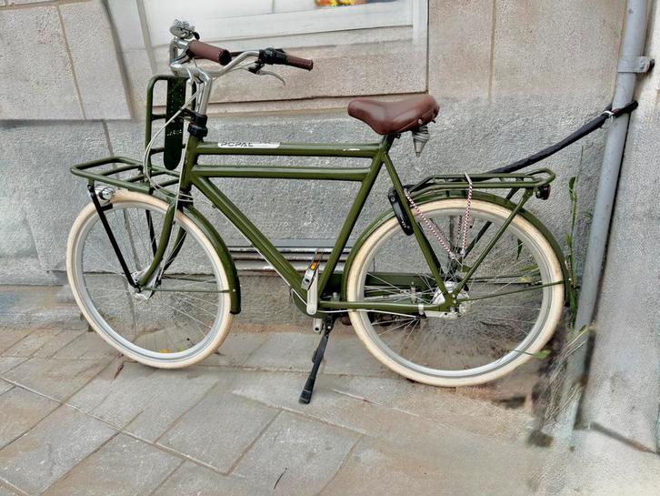 Popal Cargo Aluminium N3 Mens Bike 28-in 57cm Green 3-speed, Fietsen en Brommers, Fietsen | Heren | Herenfietsen, Zo goed als nieuw