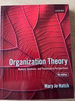 Organization Theory, Ophalen of Verzenden, Nieuw, WO, Mary Jo Hatch