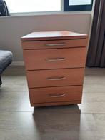 Ladekast voor onder bureau, Huis en Inrichting, Kasten | Ladekasten, Ophalen, Gebruikt, 50 tot 100 cm, 3 of 4 laden