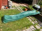 Mooie groene glijbaan - 245 cm - Speeltoestel Onderdeel, Ophalen, Zo goed als nieuw, Glijbaan, Aanbouwonderdeel
