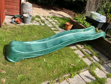 Mooie groene glijbaan - 245 cm - Speeltoestel Onderdeel beschikbaar voor biedingen