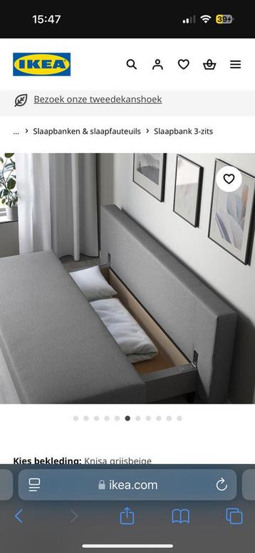 Slaapbank ikea 