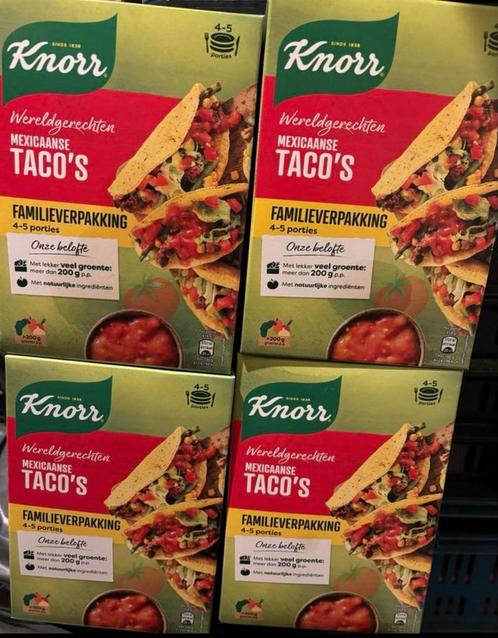 Knorr wereldgerechten Mexicaanse taco's maaltijdverpakking, Diversen, Levensmiddelen, Ophalen