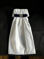 Mooie luxe plastron blauw grijs, Dieren en Toebehoren, Paardrijkleding, Ophalen of Verzenden, Gebruikt, Dressuur, Bovenkleding