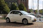 Fiat 500 1.2 2017 Wit, Auto's, Voorwielaandrijving, 4 cilinders, 840 kg, Leder en Stof