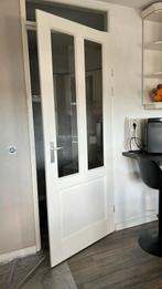 2 opdek deuren maat 211 hoog 83 breed kleur rall 9010, Doe-het-zelf en Verbouw, Deuren en Horren, Ophalen, 80 tot 100 cm, Binnendeur