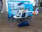 Playmobil politie helikopter, Complete set, Ophalen of Verzenden, Zo goed als nieuw