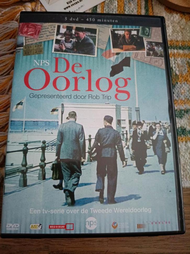De Oorlog - Tweede Wereldoorlog DVD Boxset, Cd's en Dvd's, Dvd's | Documentaire en Educatief, Zo goed als nieuw, Oorlog of Misdaad