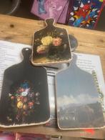 Houten wandplank oude meesters met paperprint Bohemien, Ophalen