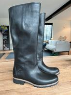 Timberland Womens Main Hill Tall Jet Black maat 39, Nieuw, Ophalen of Verzenden, Hoge laarzen, Timberland