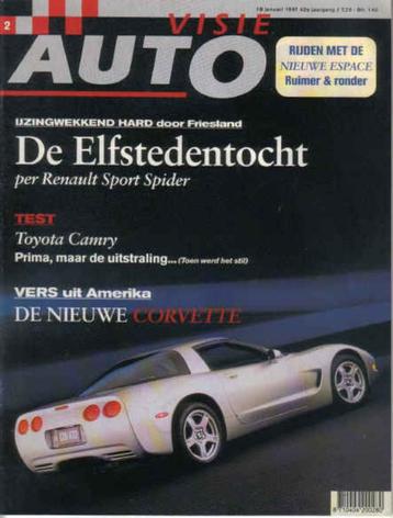 Autovisie 2 1997 : Chevrolet Corvette - Renault Sport Spider