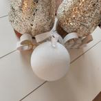 Superrrrr Gave Riviera Maison Kerstbal Wit!!, Ophalen of Verzenden, Nieuw