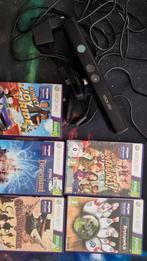 Xbox kinect met 5 games, Ophalen of Verzenden, Zo goed als nieuw