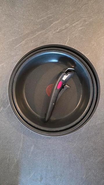 Tefal Ingenio Frying Pans/Pannenset (3x) - Niet Inductie beschikbaar voor biedingen