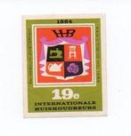 sluitzegel 19e internationale huishoudbeurs 1964, Verzenden, Gebruikt, Overige typen