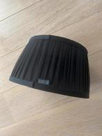 Lifestyle geplooide lampenkap zwart, 25x20x14cm hoog, NwSt., Design, modern, Lifestyle, Zwart, Rond, Ophalen of Verzenden