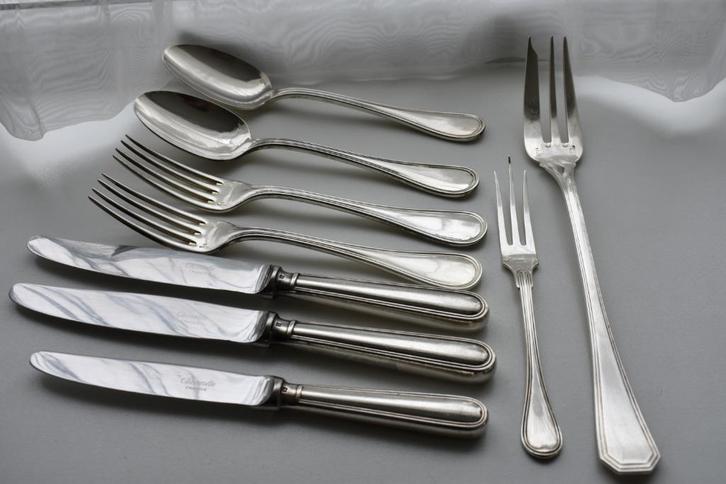 Christofle France Albi América Chinon Hartfilet bestekdelen, Antiek en Kunst, Antiek | Bestek, Ophalen of Verzenden