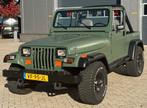 JEEP WRANGLER YJ 2.5i 4X4 CABRIO GROEN BJ1989 HARDTOP, Auto's, Jeep, 2500 cc, Stof, 4 cilinders, 700 kg