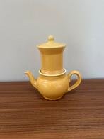 Klein Geel Theepotje Villeroy & Boch Luxembourg, Antiek en Kunst, Ophalen of Verzenden