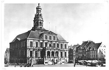 962503	Maastricht	Stadhuis	1955	Gelopen met postzegel        beschikbaar voor biedingen