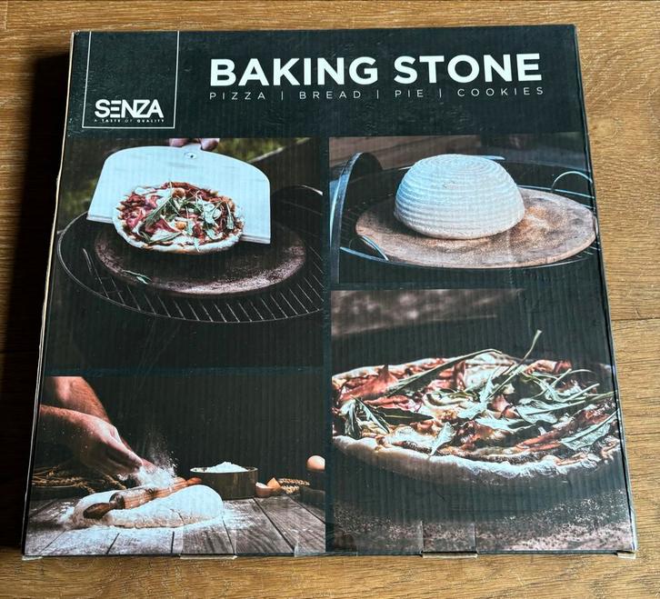Senza Baksteen - Pizza, Brood, Taart, Koekjes, Huis en Inrichting, Keuken | Potten en Pannen, Nieuw, Overige typen, Overige materialen