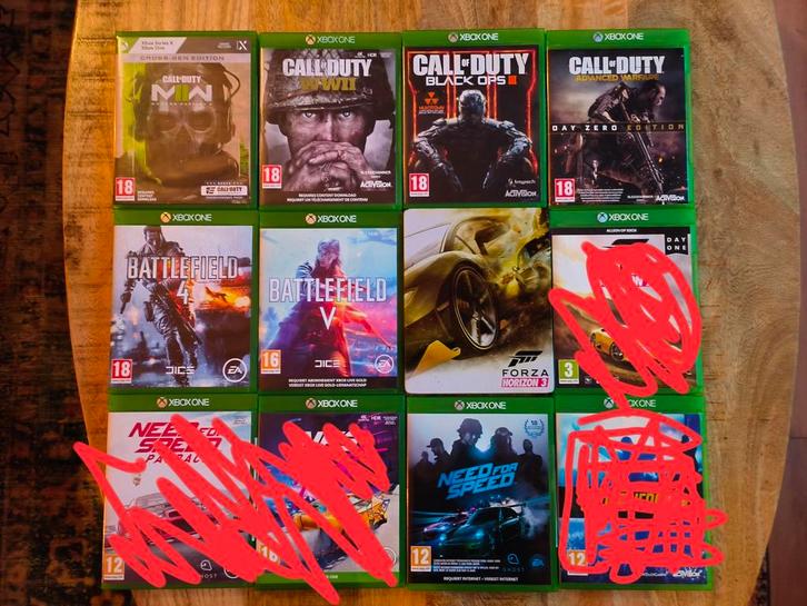 Diverse xbox one en xbox series x games, Spelcomputers en Games, Games | Xbox One, Zo goed als nieuw, 1 speler, Vanaf 3 jaar, Ophalen of Verzenden