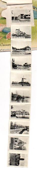 Leporello groeten uit Wormerveer 1953 (met oa. molen), Ophalen, 1940 tot 1960, Gelopen, Noord-Holland