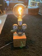 Industriële Steampunk stijl lamp, Huis en Inrichting, Lampen | Tafellampen, Ophalen, Metaal, Nieuw, Steampunk industrieel