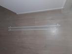 Gordijnrails 2x uitschuifbaar 140 cm tot 200 cm, Huis en Inrichting, Stoffering | Gordijnen en Lamellen, Ophalen, Zo goed als nieuw