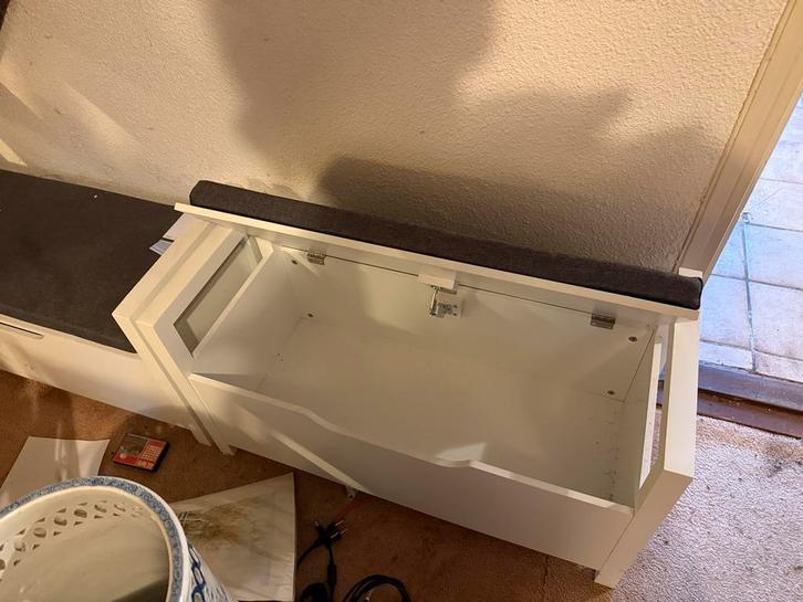 Opbergbankje 85x35x35 - Praktisch & Stijlvol!, Huis en Inrichting, Woonaccessoires | Kapstokken, Gebruikt, Overige typen, Minder dan 100 cm