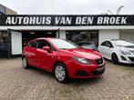 SEAT Ibiza SC 1.2 Style|1e Eigenaar|Airco|Elek Pakket|Nw Apk, Voorwielaandrijving, Stof, Gebruikt, Zwart
