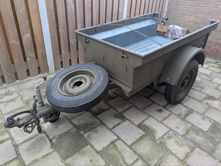 Bantam Leger aanhanger, Verzamelen, Militaria | Algemeen, Landmacht, Nederland, Ophalen