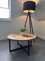 Diverse houten bijzettafels, hoger&lager,  groter&kleiner, Ophalen, Minder dan 55 cm, Rond, Zo goed als nieuw