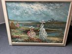 Romantisch schilderij. Gemaakt door John, Antiek en Kunst, Kunst | Schilderijen | Klassiek, Ophalen
