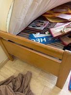 Bed (90*200) met la, Huis en Inrichting, Slaapkamer | Bedden, Gebruikt, 90 cm, Eenpersoons, Ophalen of Verzenden