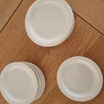 12 petite foure bordjes ecru Recamier, Huis en Inrichting, Ophalen of Verzenden, Nieuw, Overige stijlen, Bord(en)