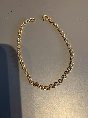 Vergulde armband Delphi,sieraden – vintage schakelarmband beschikbaar voor biedingen