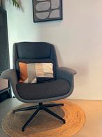Ikea ÄLEBY Draaifauteuil met Hocker, Huis en Inrichting, Ophalen, Gebruikt, 100 tot 125 cm, 75 tot 100 cm