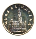 Brussel gouden penning 1979, Postzegels en Munten, Ophalen of Verzenden, Goud, Buitenland