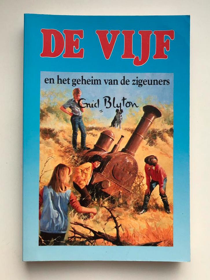 De vijf - Enid Blyton, Boeken, Kinderboeken | Jeugd | 10 tot 12 jaar, Gelezen, Ophalen of Verzenden