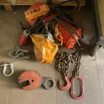 Black Bear Kettingtakel 2 Ton  Platenklem Hijsketting enz.., Doe-het-zelf en Verbouw, Lieren en Takels, Ophalen of Verzenden, Gebruikt