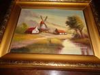 Stevens -Prachtig schilderij met mooie kader-Zie ARTO, PIRON, Antiek en Kunst, Kunst | Schilderijen | Klassiek, Ophalen of Verzenden