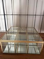 Theedoos goud (glas), Huis en Inrichting, Keuken | Keukenbenodigdheden, Ophalen, Nieuw