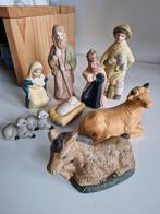Vintage kerststal-figuren porselein, Ophalen of Verzenden