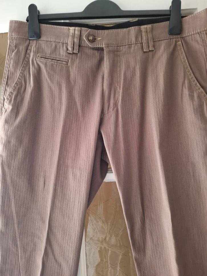Holthaus herenbroek - Maat 50 - Nieuw, Kleding | Heren, Broeken en Pantalons, Nieuw, Maat 48/50 (M), Bruin, Ophalen of Verzenden